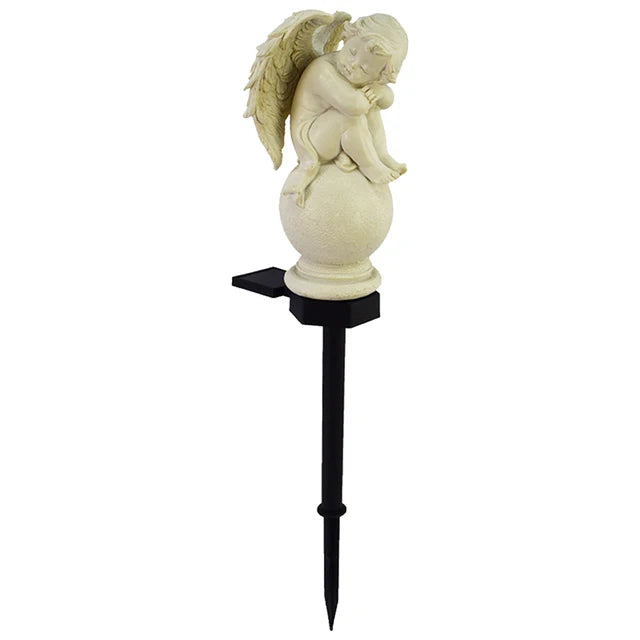 LumiAngel - Solar Angel Garden Lamp – Decorative LED Lighting for Outdoors