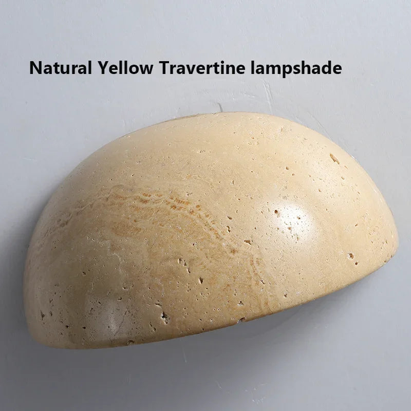 PolarArc - Natural Stone Wall Lamp