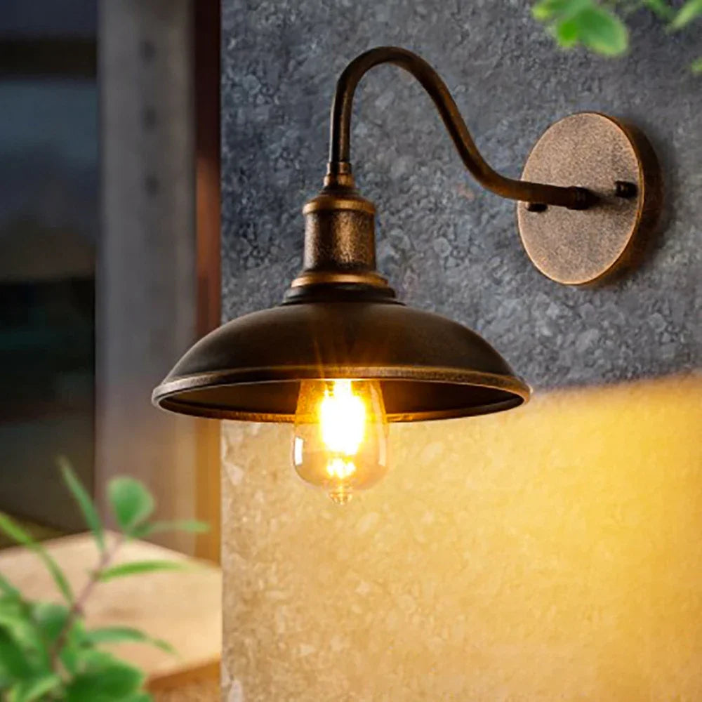 Luminoir Klassiek - Waterbestendige Vintage-Wandlamp