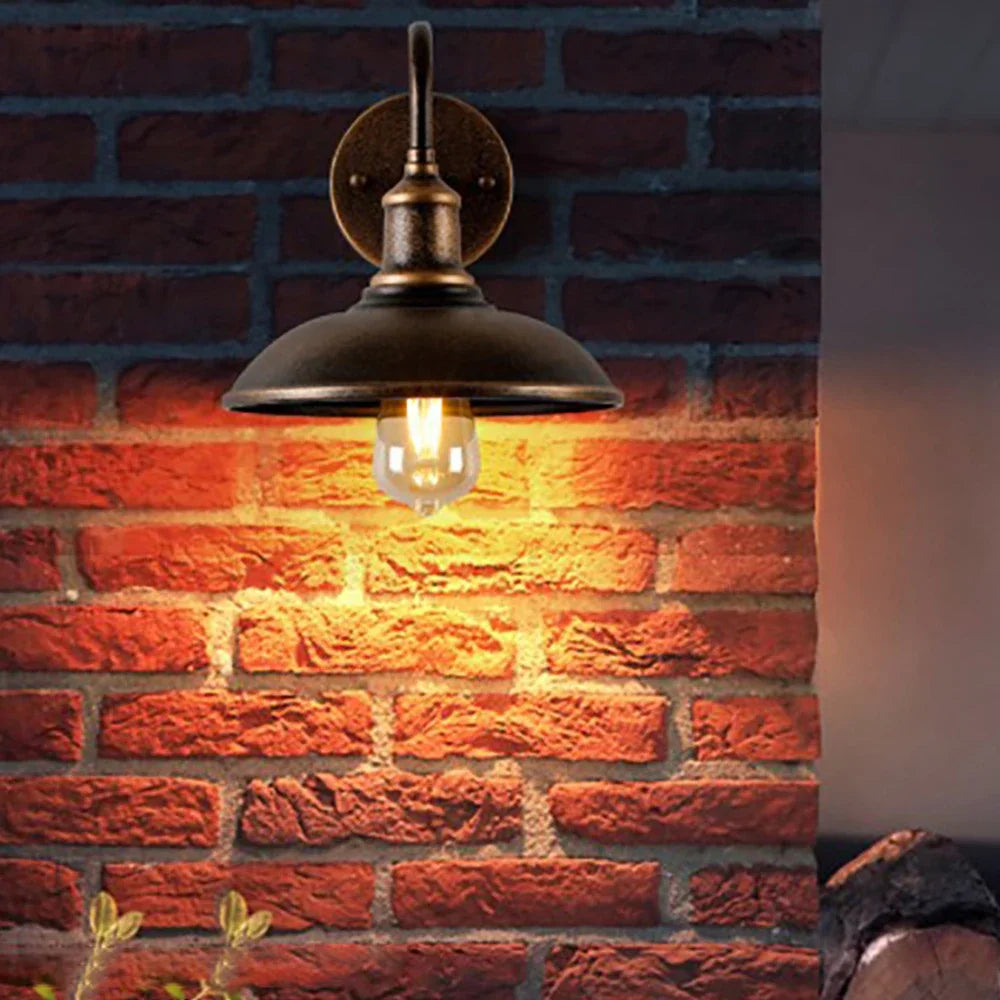 Luminoir Klassiek - Waterbestendige Vintage-Wandlamp