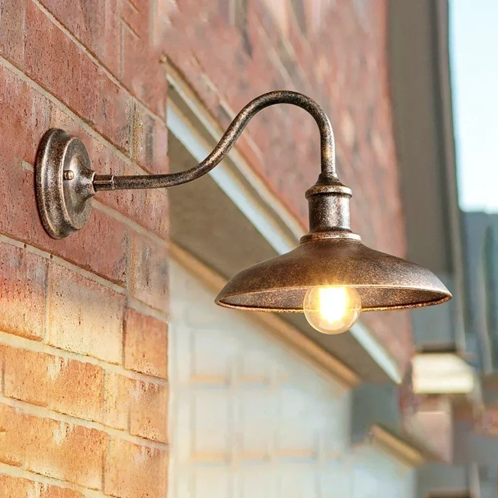Luminoir Klassiek - Waterbestendige Vintage-Wandlamp