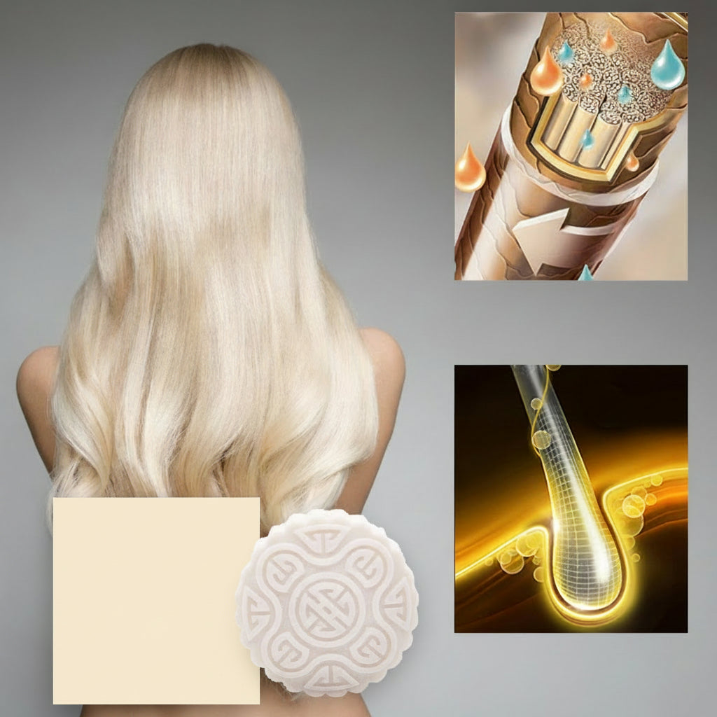 Barra Shampoo Naturale Crescita Capelli Capelli Sani
