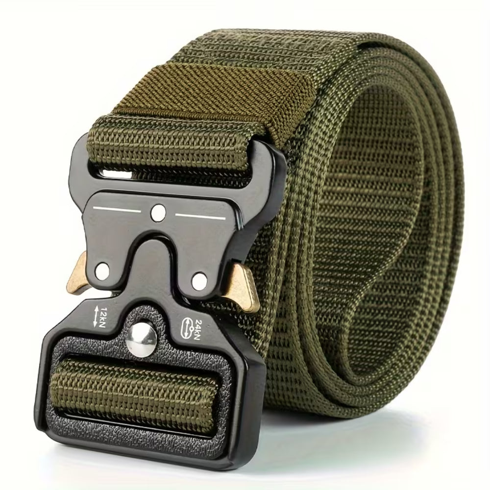 Hiking Belt Tactical Outdoor Buckle Sturdy Adjustable