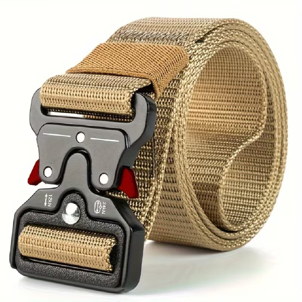 Hiking Belt Tactical Outdoor Buckle Sturdy Adjustable
