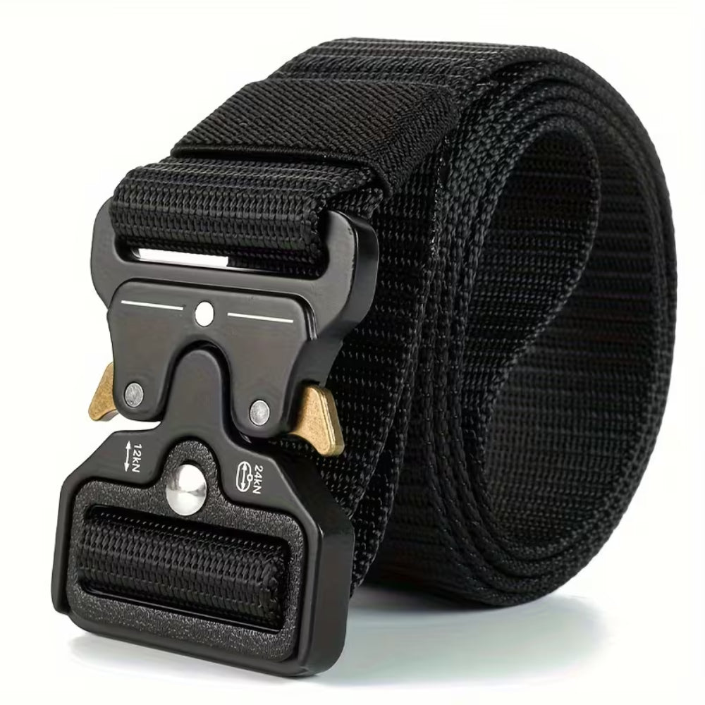 Hiking Belt Tactical Outdoor Buckle Sturdy Adjustable