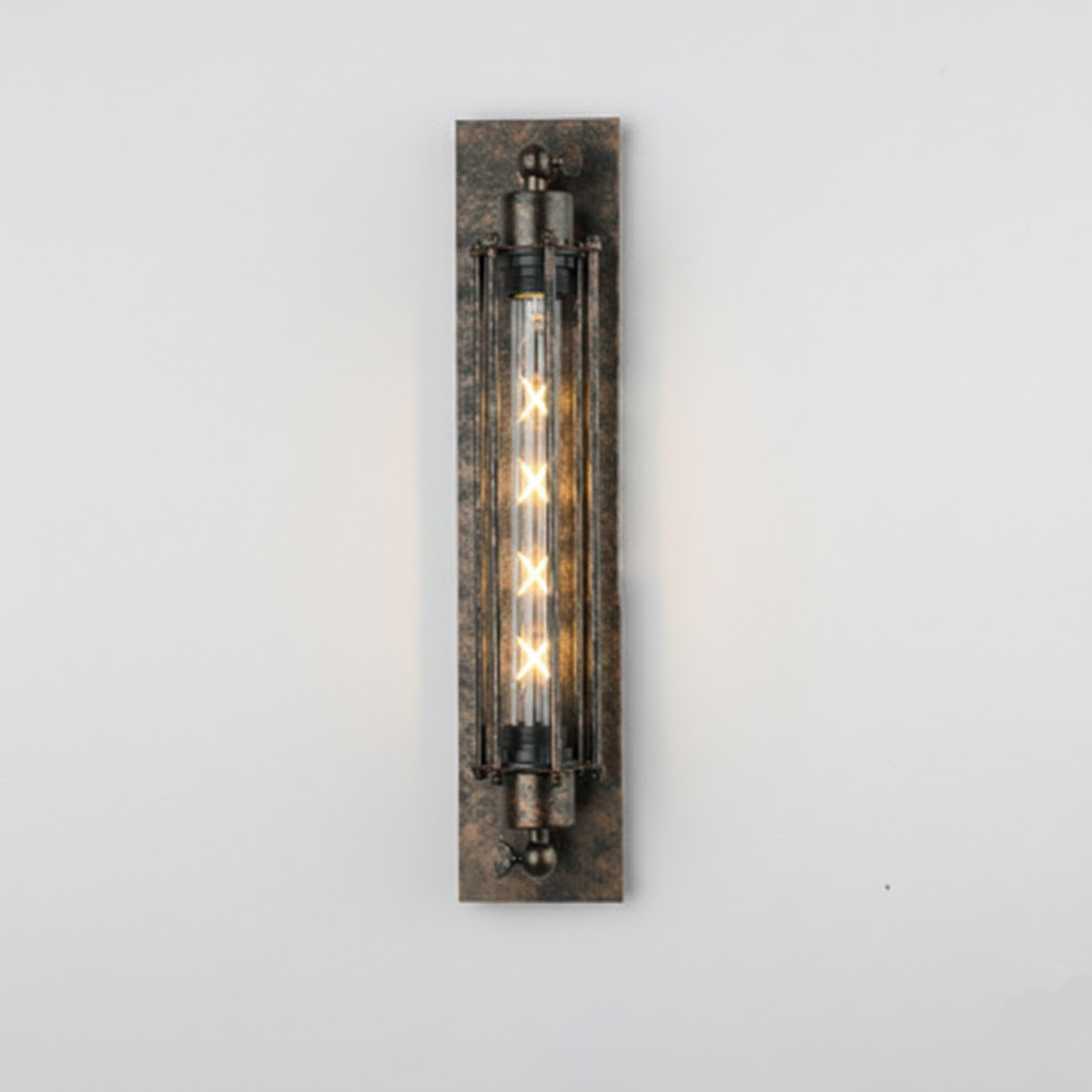 Arandela Parede Industrial Vintage Metal LED