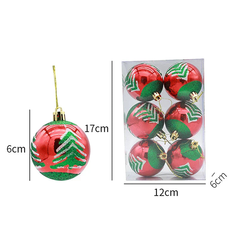 WinterGlans - Elegant Snowflake Christmas Ornaments