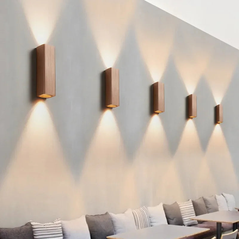 GlowLuxe - Lámpara de pared LED moderna para dormitorio y pasillo