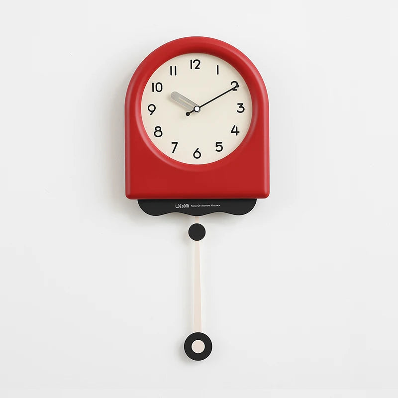 CremePendulum - Korean Style Wall Clock with Modern Design
