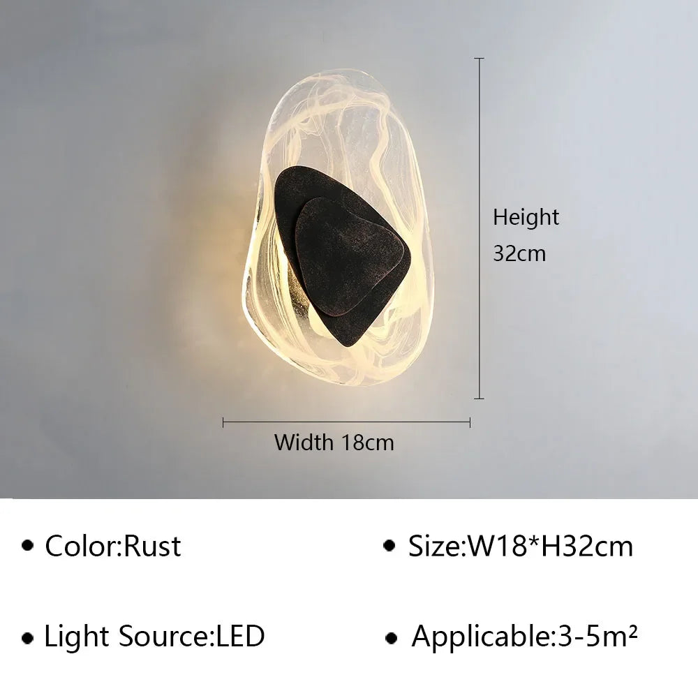 GlowElegance - Modern LED Wall Lamp for Bedroom and Living Room