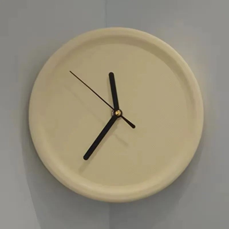 SilentCorner - Silent Wall Clock without Drilling for Corners in the House