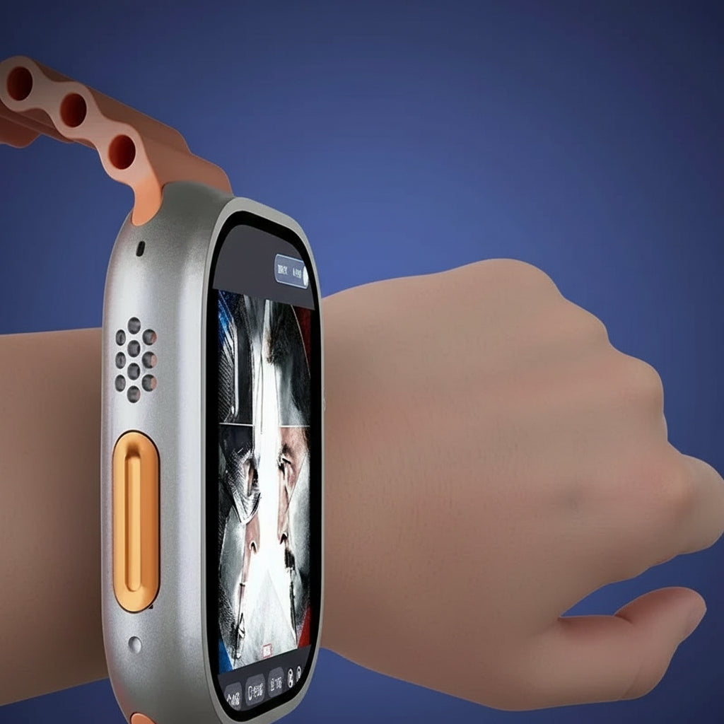 Smartwatch GPS 4G Aluminum Sports Watch AMOLED Screen