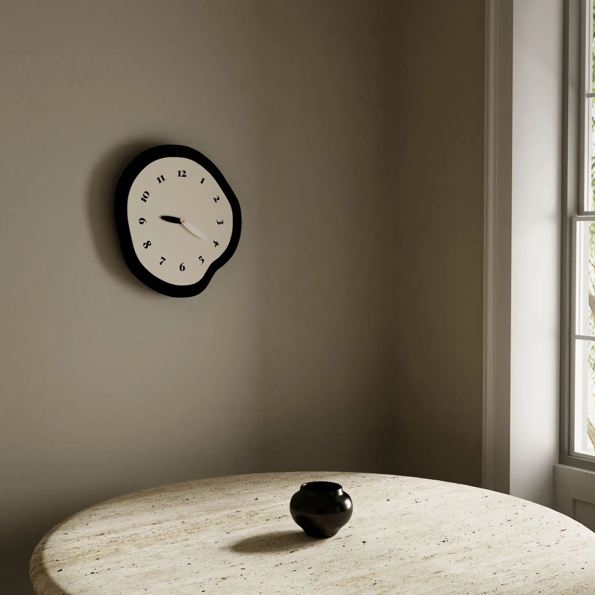 NordicClock - Stylish Scandinavian Wall Clock
