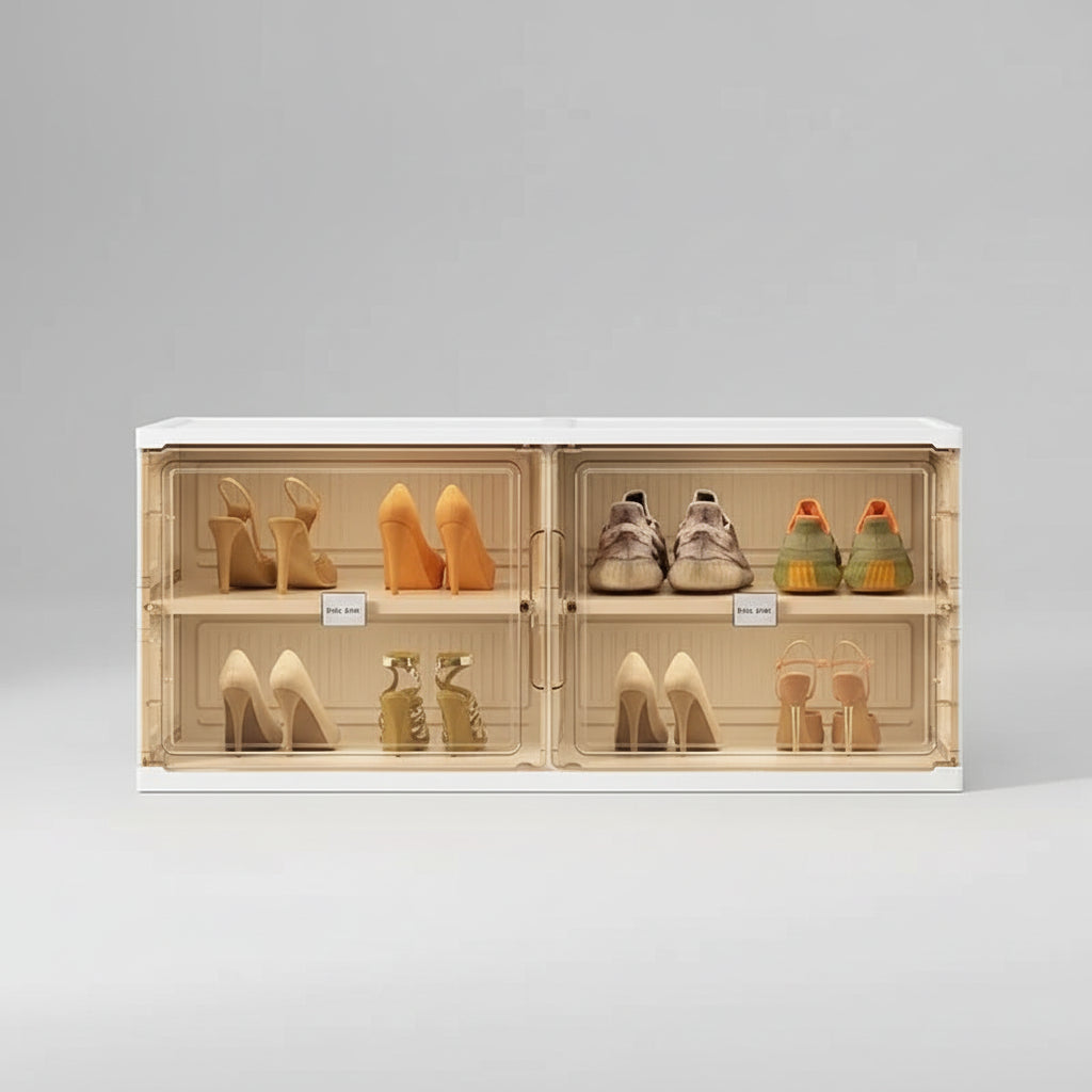Slimme Schoenen Organizer Ruimtebesparend Stapelbaar Duurzaam