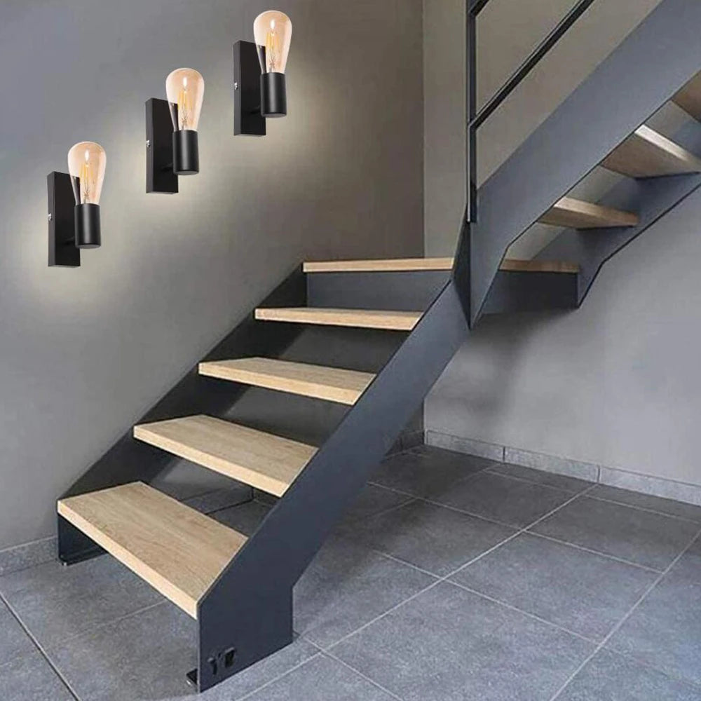 RetroLuxe - Candeeiro de Parede para Iluminação Elegante
