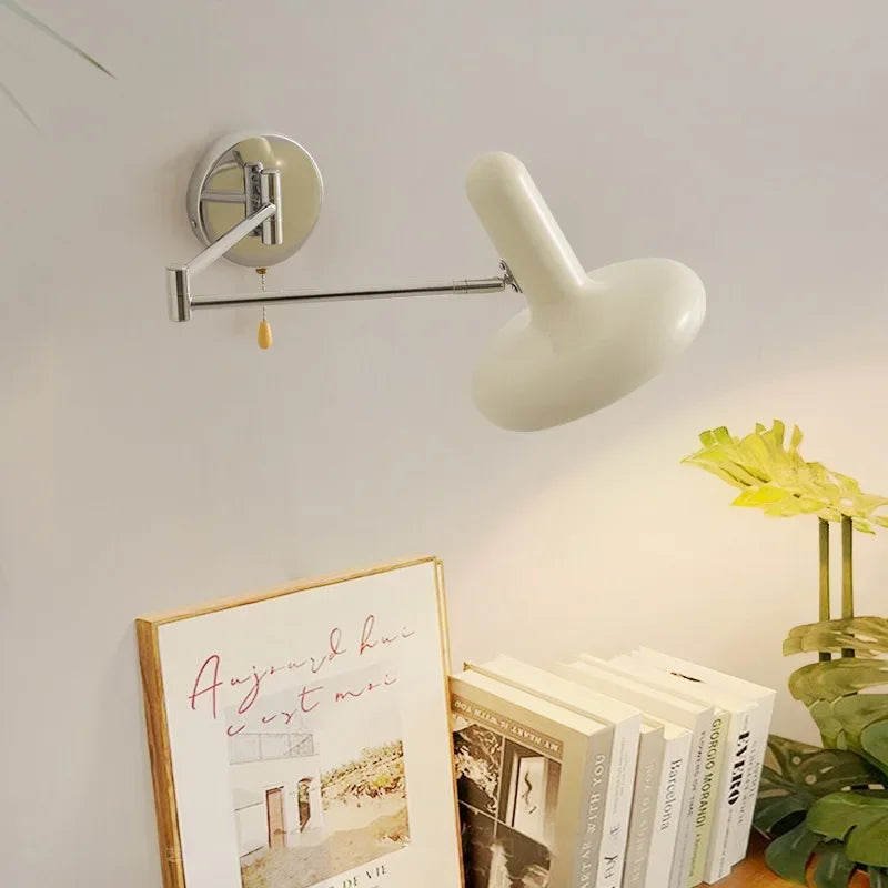 LichtSwing - Lampada da parete LED minimalista per camera da letto e soggiorno