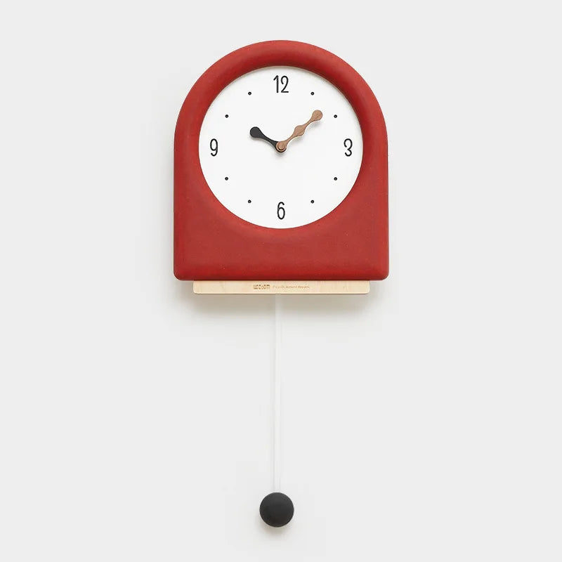 CremePendulum - Korean Style Wall Clock with Modern Design