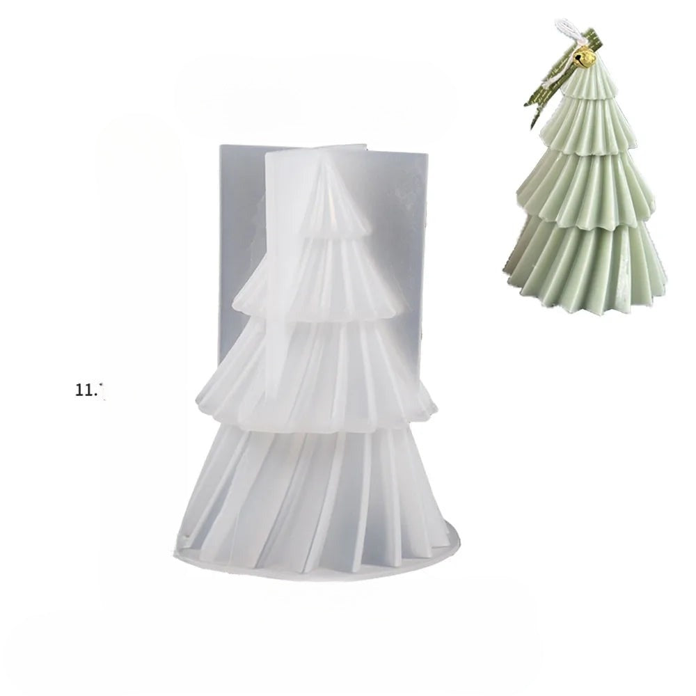 GeoPine – Geometric Pine Shape for Candles and Soap