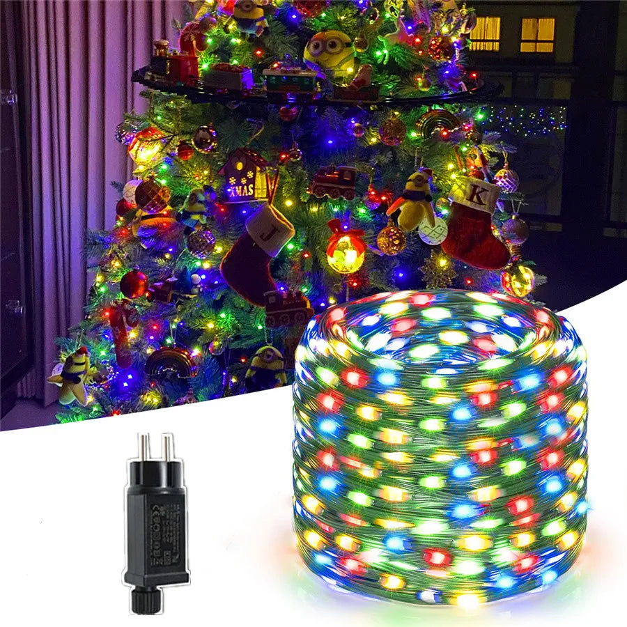 Iluminação LED Exterior Corrente Decorativa Design