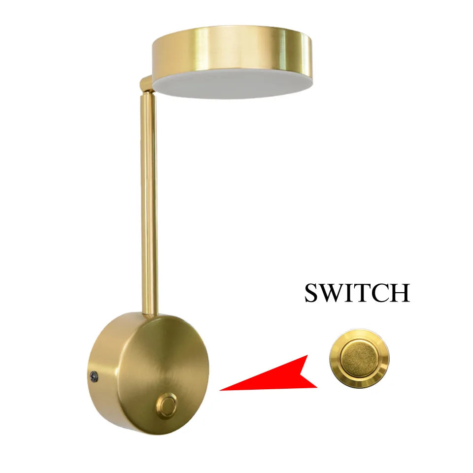 NordicGlow - Rotatable LED Wand Lamp for Living Room and Bedroom