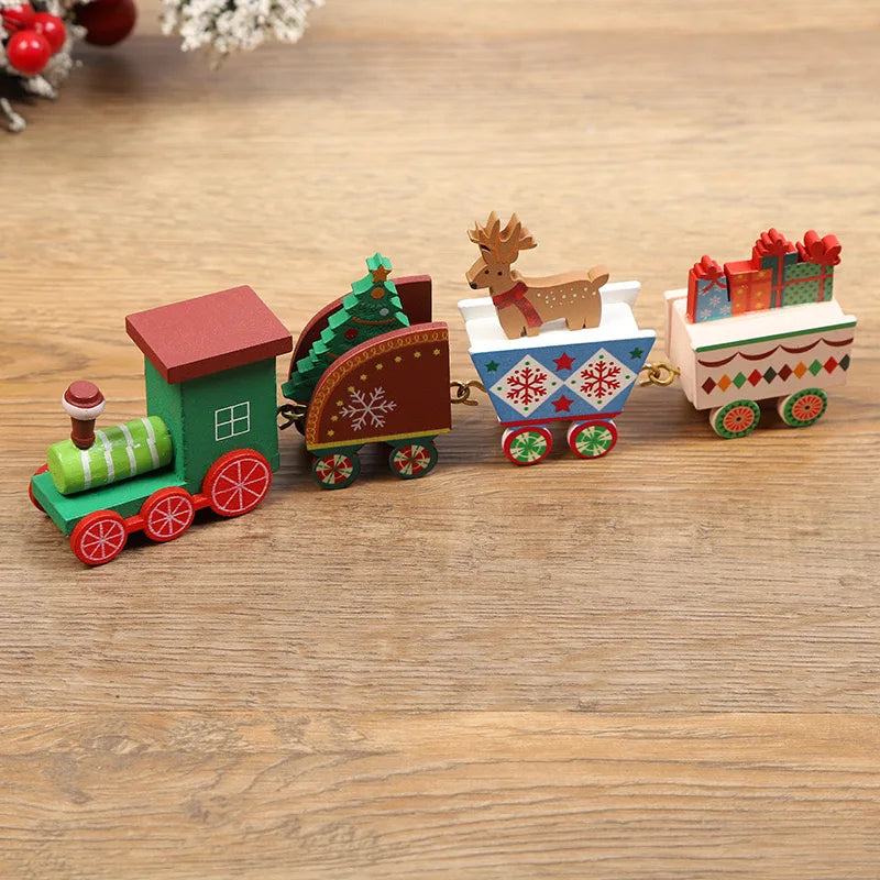 KerstExpress - Festive Plastic Christmas Train for Decoration