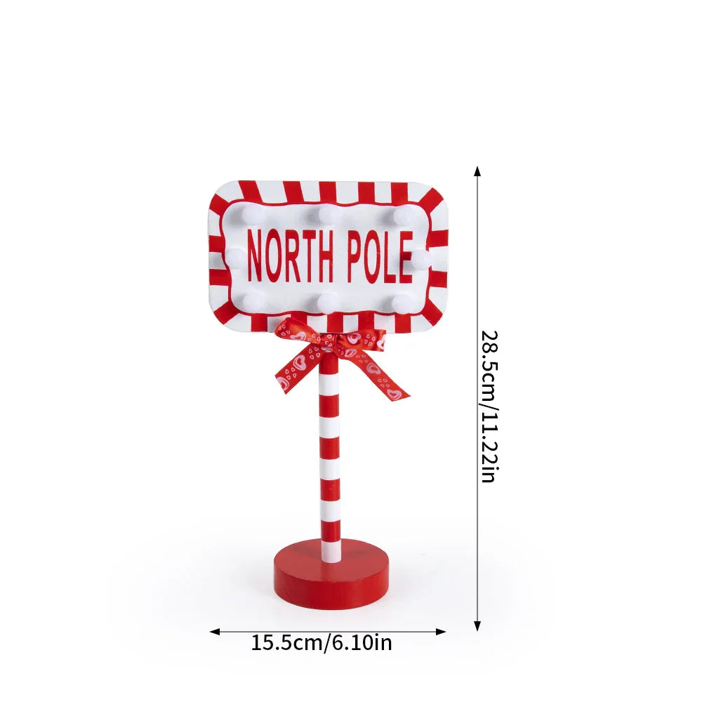 ArcticGlow - Retro LED North Pole Lamp
