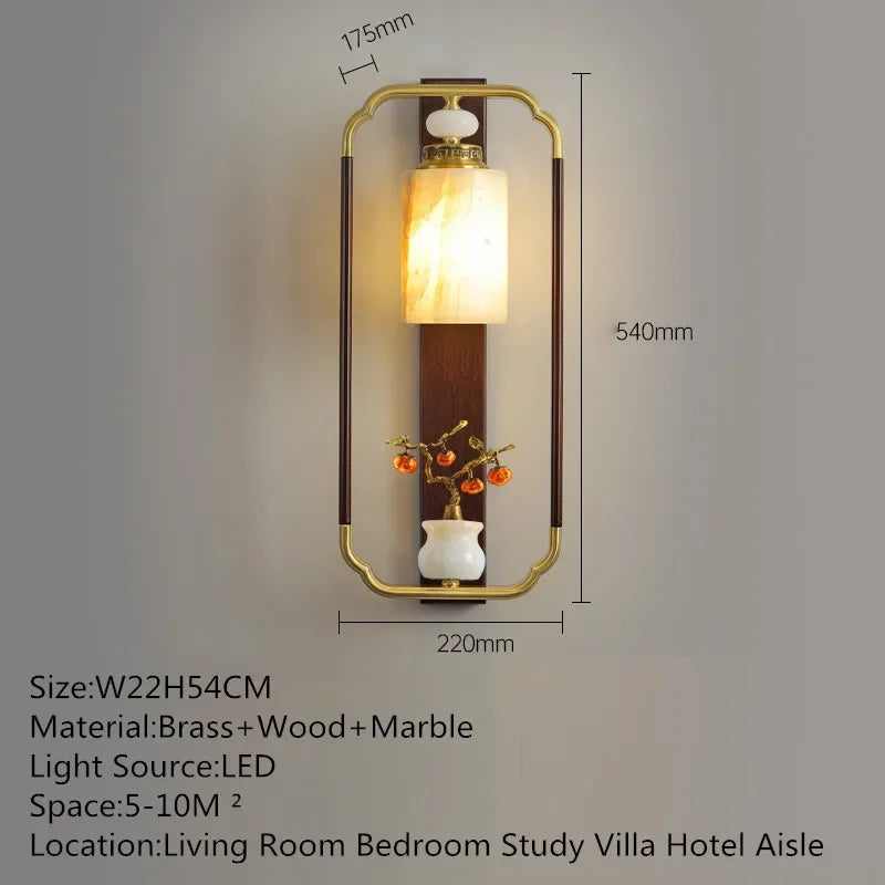 MessingLuxe - Contemporary Wall Lamp