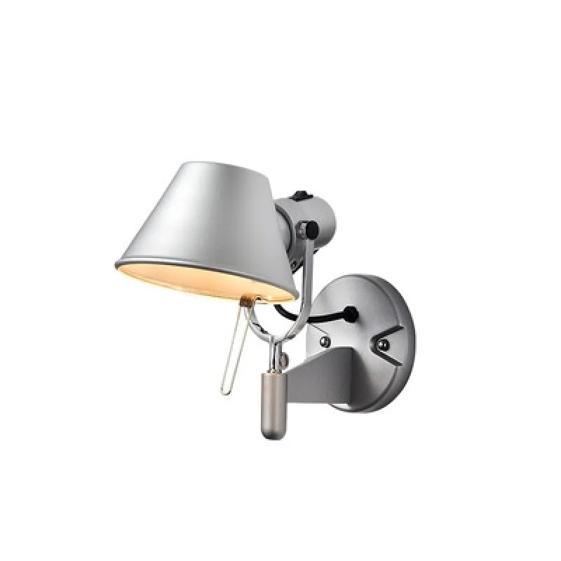 RockFleur - Industrial Wall Lamp Bedroom & Living Room Adjustable Reading Light