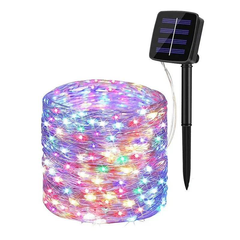 SolarGlow - Solar Energy Party Lights for Garden and Terrace