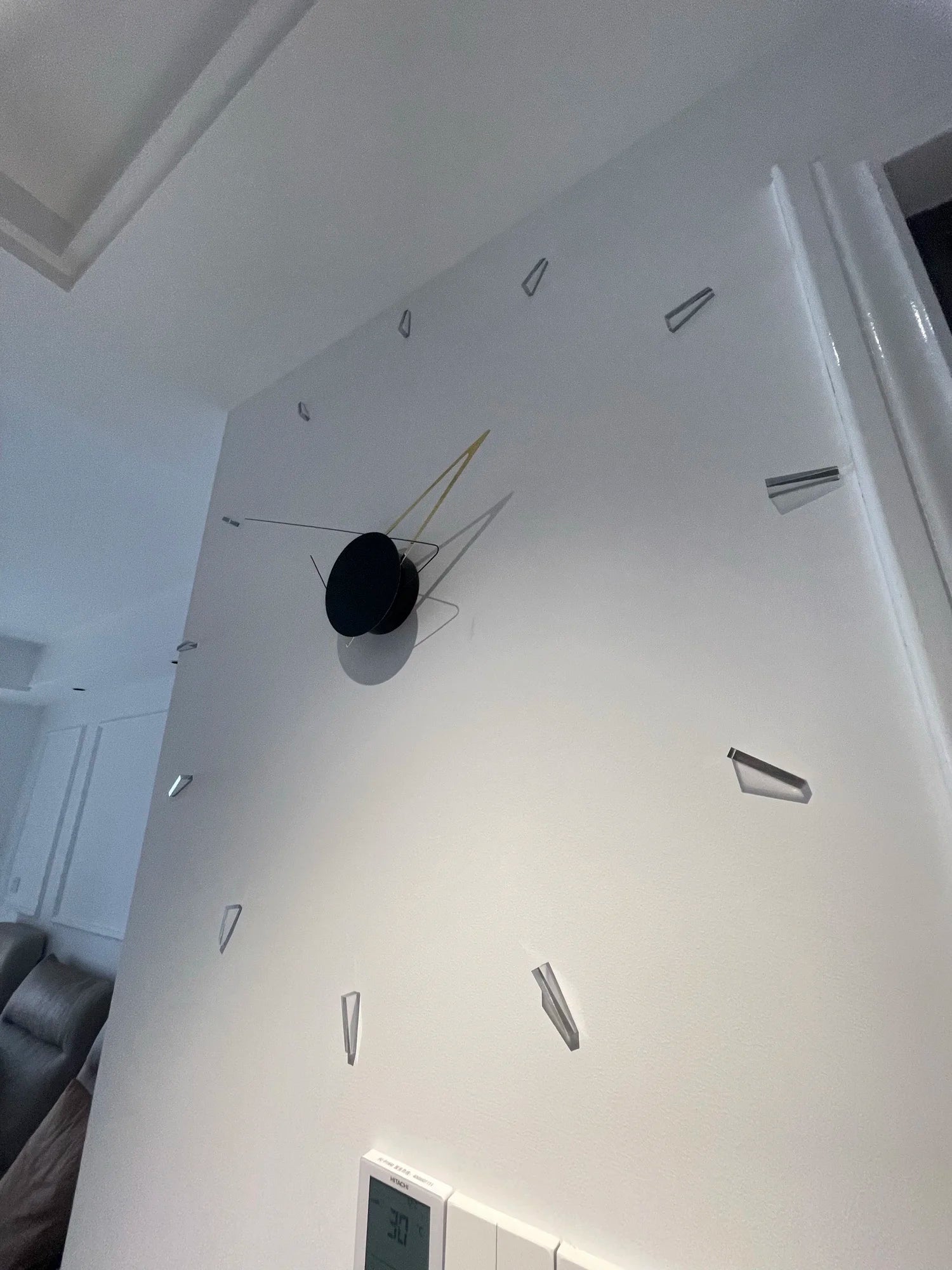 ModernArt - DIY Stille Wandklok voor Minimalistisch Design
