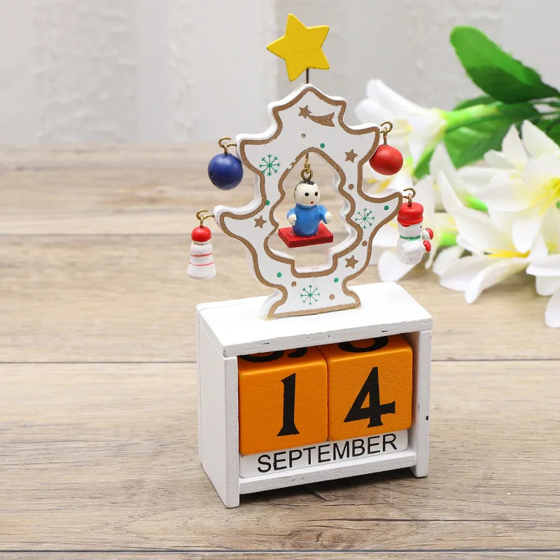 SantaBoom - Wooden Santa Christmas Tree for Festive Decoration
