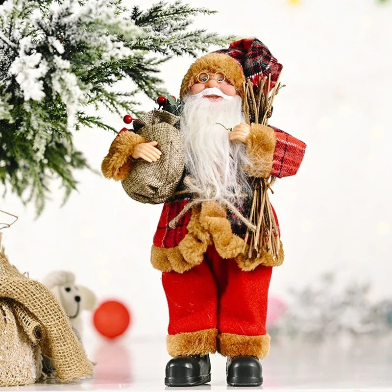 Christmas Doll - Santa Claus Plush for Festive Decoration