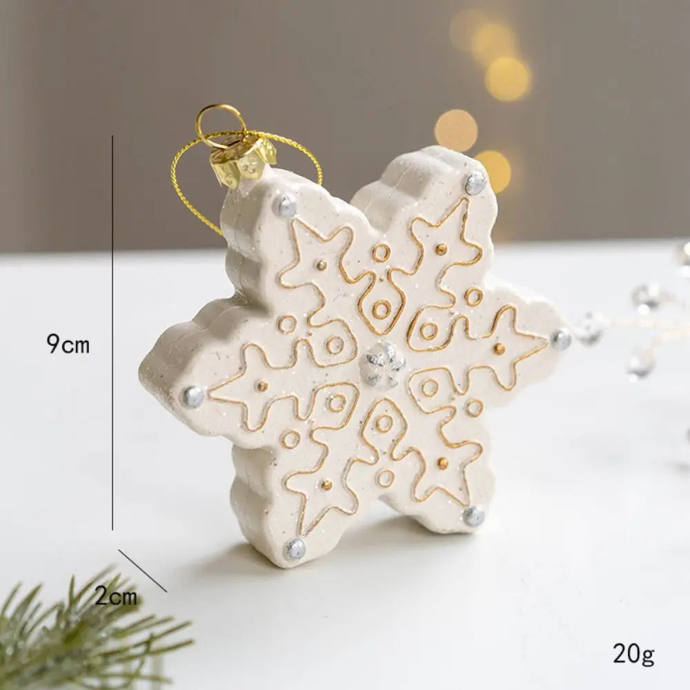 Christmas House - Snowman House Pendant