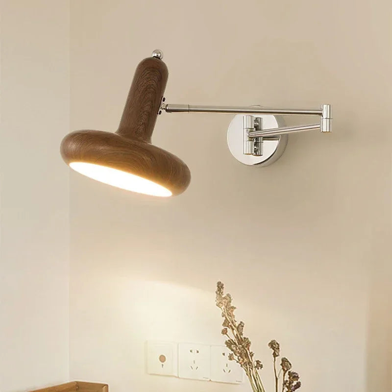 LichtSwing - Lampada da parete LED minimalista per camera da letto e soggiorno