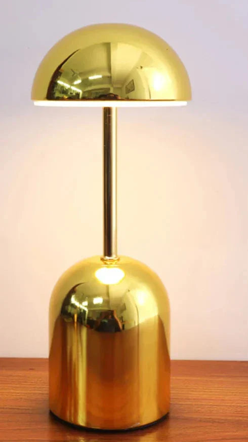 GlowLuxe - Portable Dimmable Table Lamp – LED Metal Design for Atmospheric Lighting