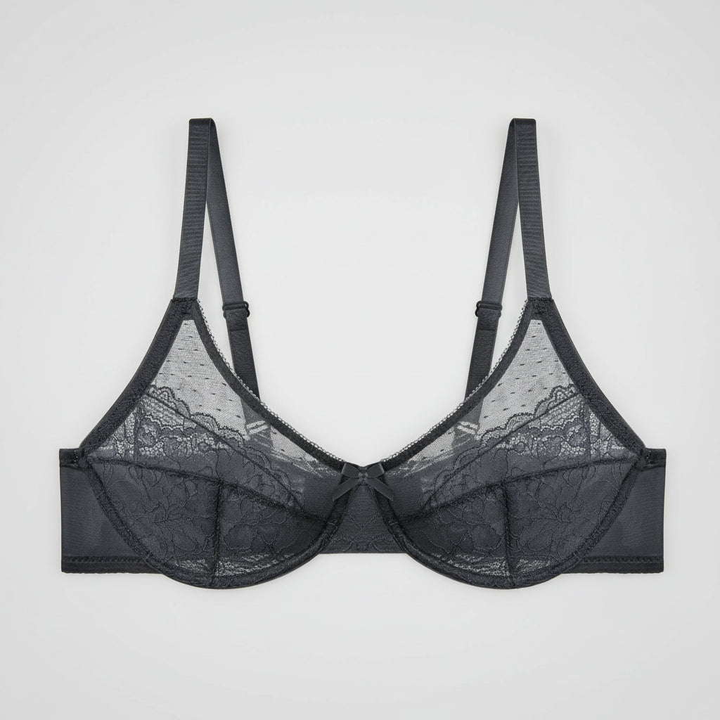 Lace Bra Underwire Comfortable Lift Elegant Support