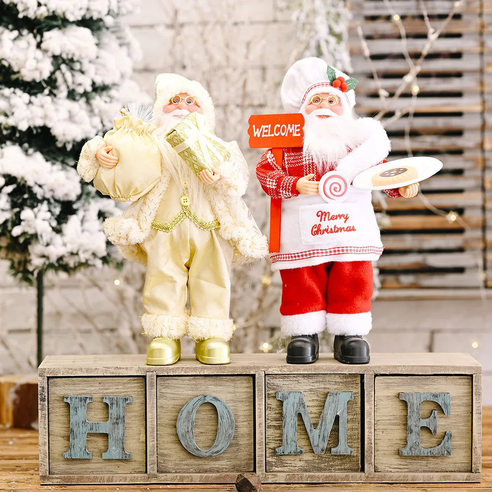 Christmas Doll - Santa Claus Plush for Festive Decoration