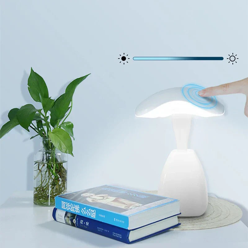 GlowTouch - LED Night Light with Touch Control, Dimmable Table Lamp for Bedroom & Office