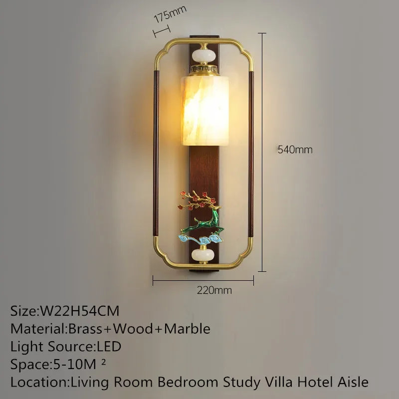 MessingLuxe - Contemporary Wall Lamp