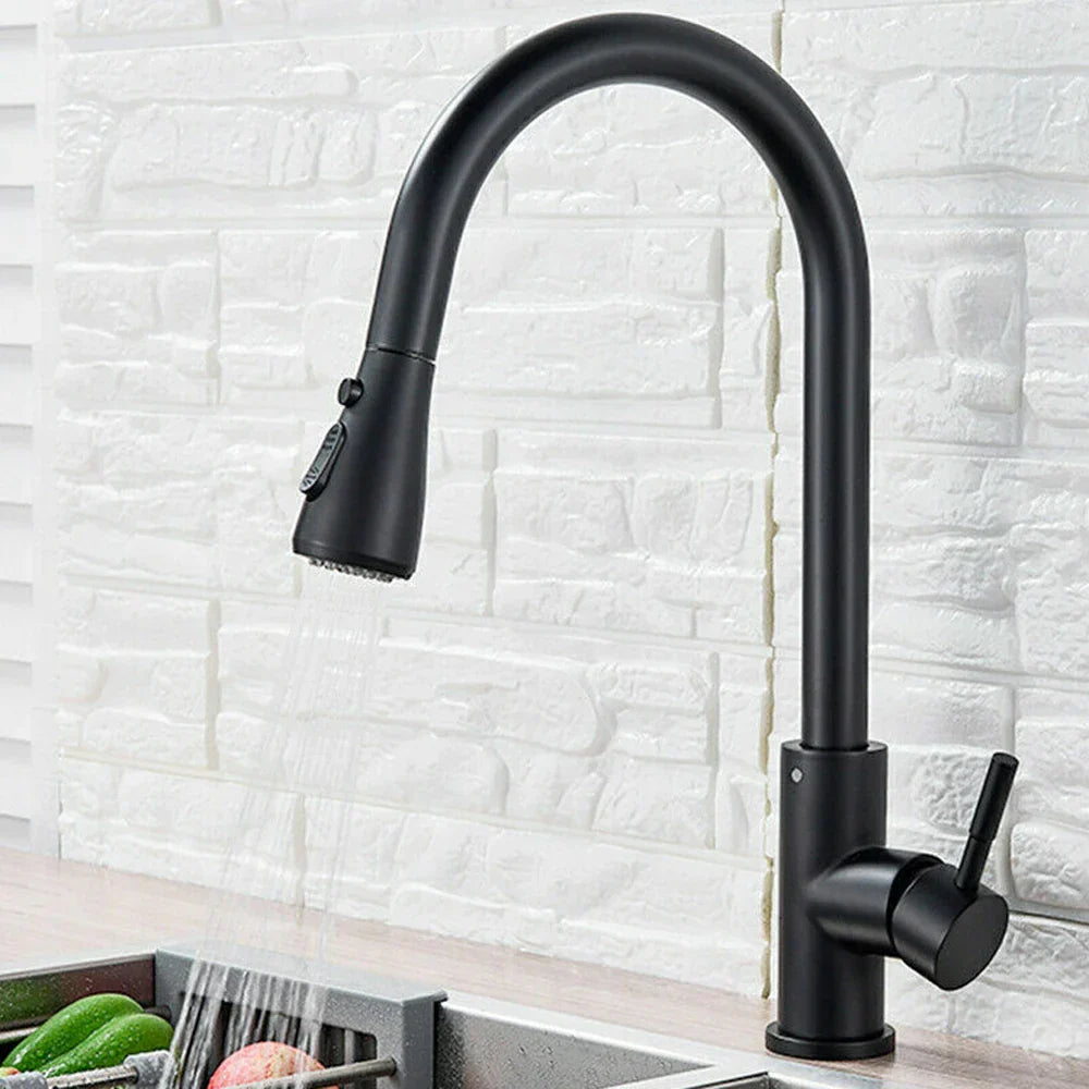 JetBlack – Rubinetto da cucina estraibile