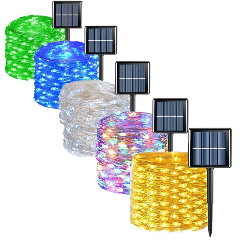 SolarGlow - Enchanting Lighting for Garden and Christmas