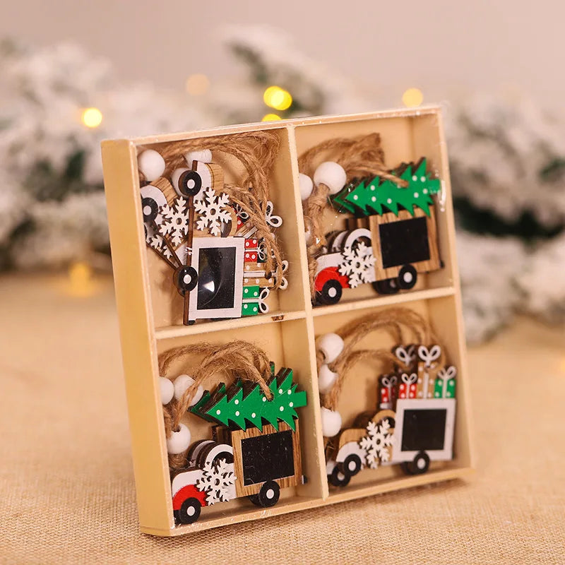 OrnamentGnomes – Wooden Hanging Decorations for Christmas
