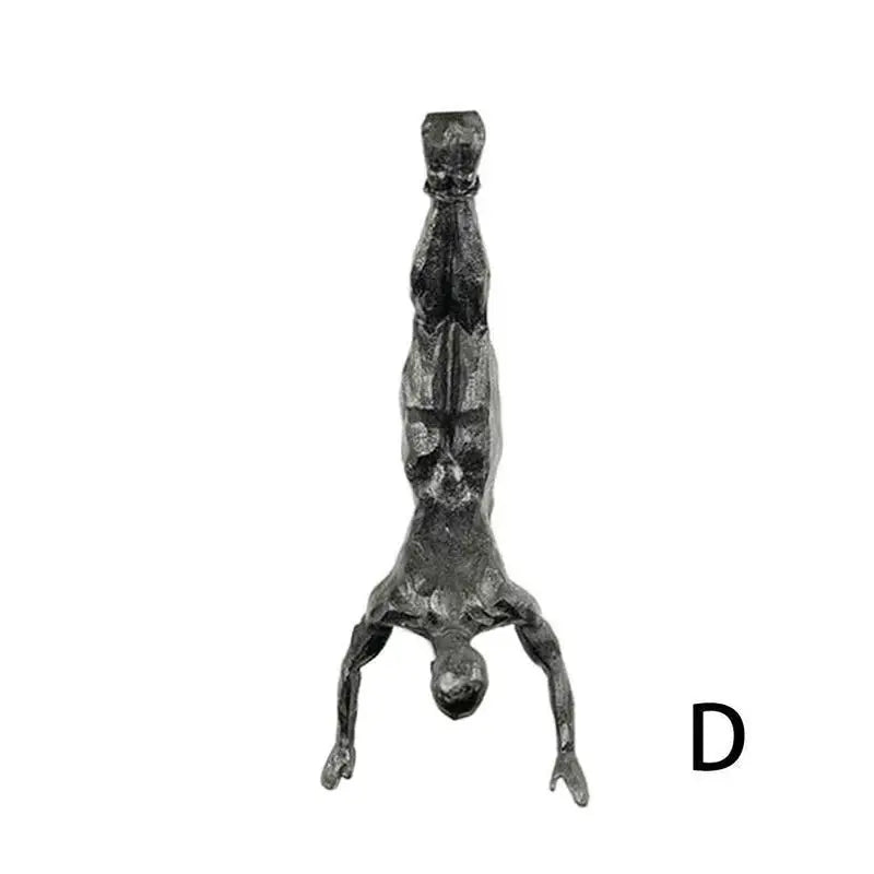 Athlete Rock Climbing Man Resin Background Wall Decoration