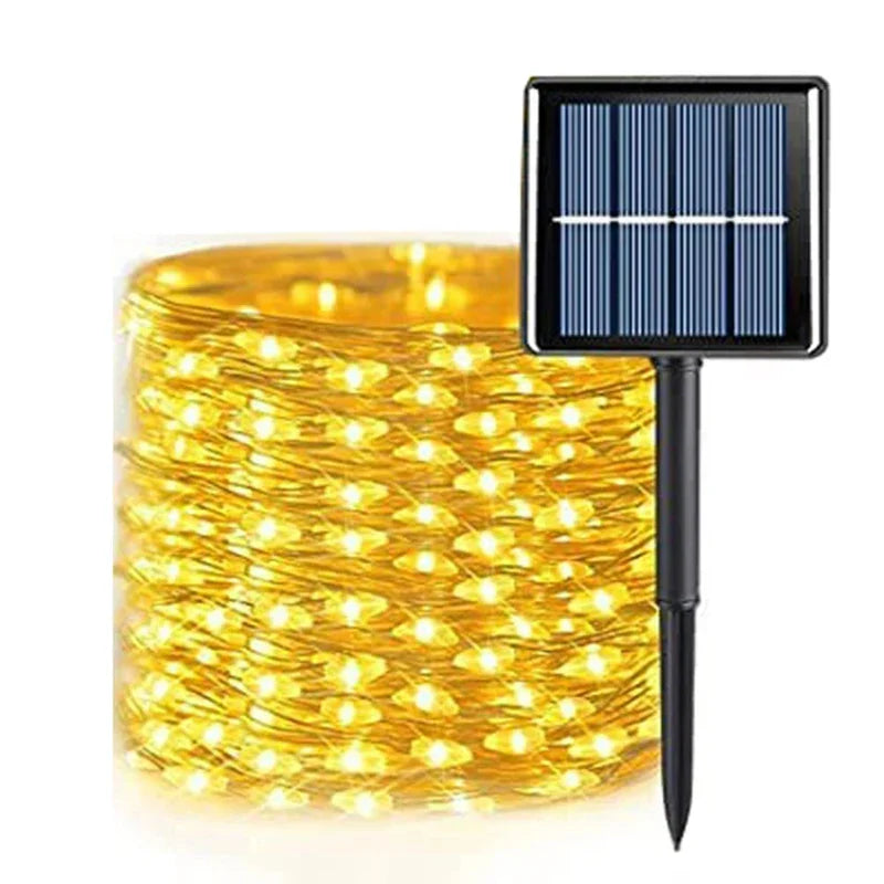SolarGlow - Enchanting Lighting for Garden and Christmas