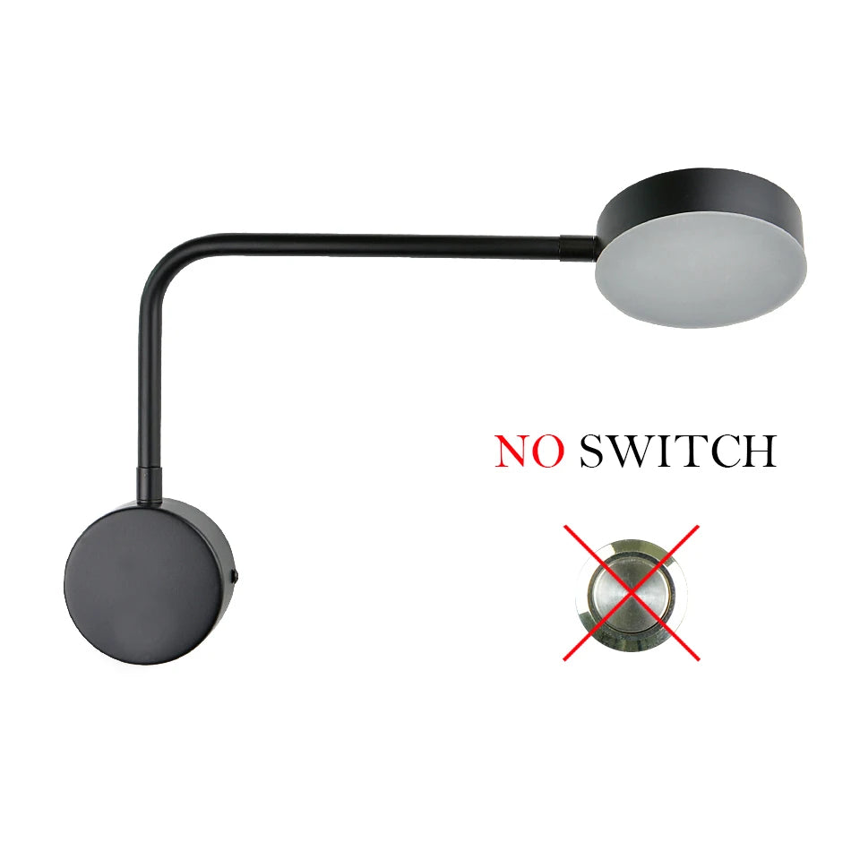 NordicGlow - Rotatable LED Wand Lamp for Living Room and Bedroom