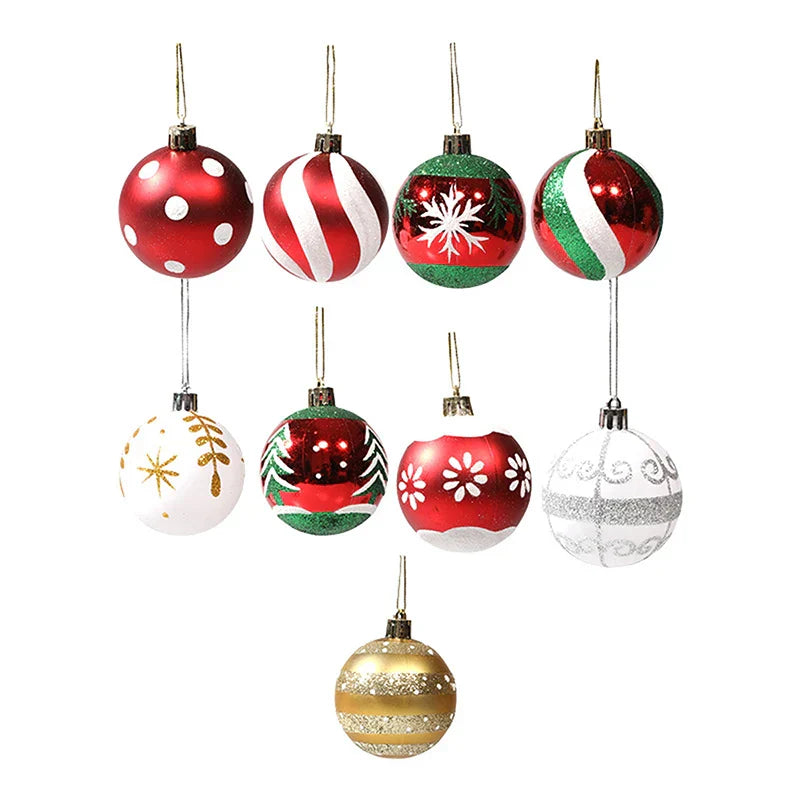 WinterGlans - Elegant Snowflake Christmas Ornaments