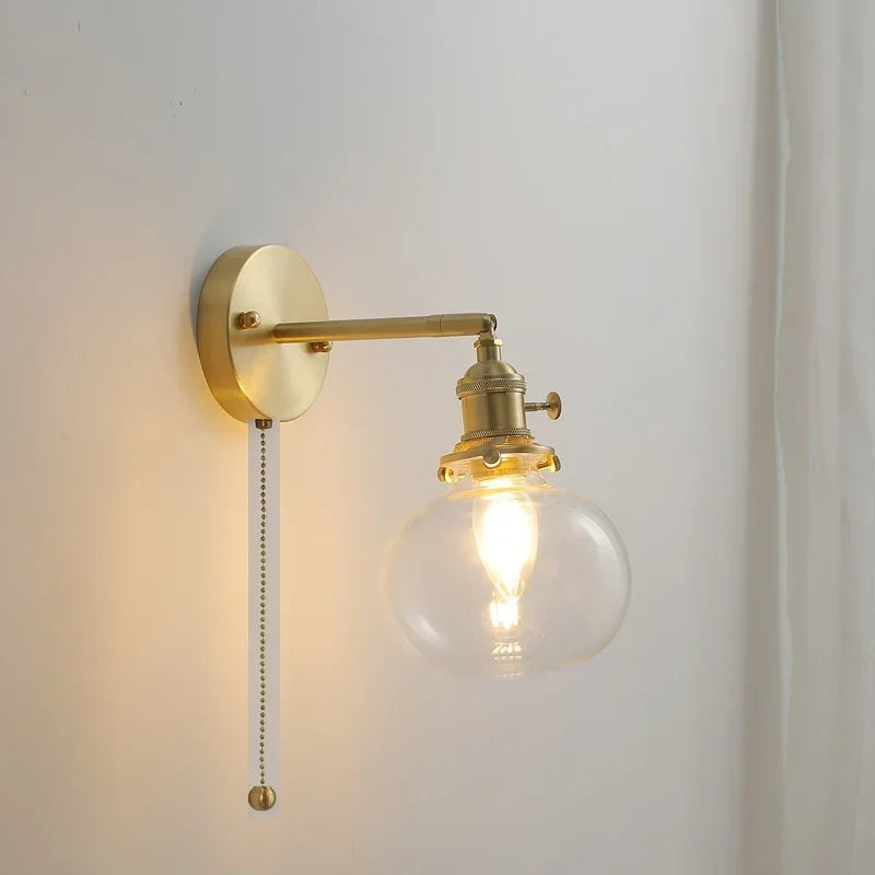 LichtKroon - Modern Wall Lamp with Pull Switch