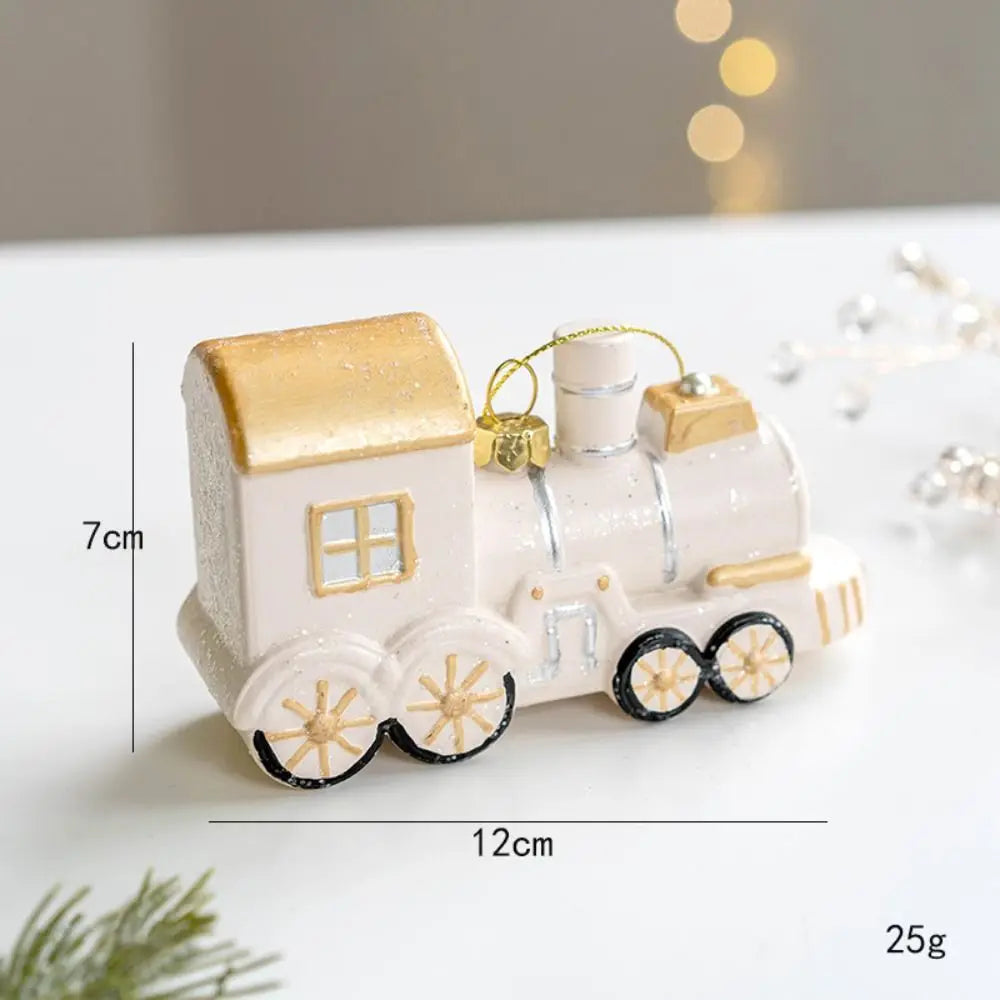 Christmas House - Snowman House Pendant