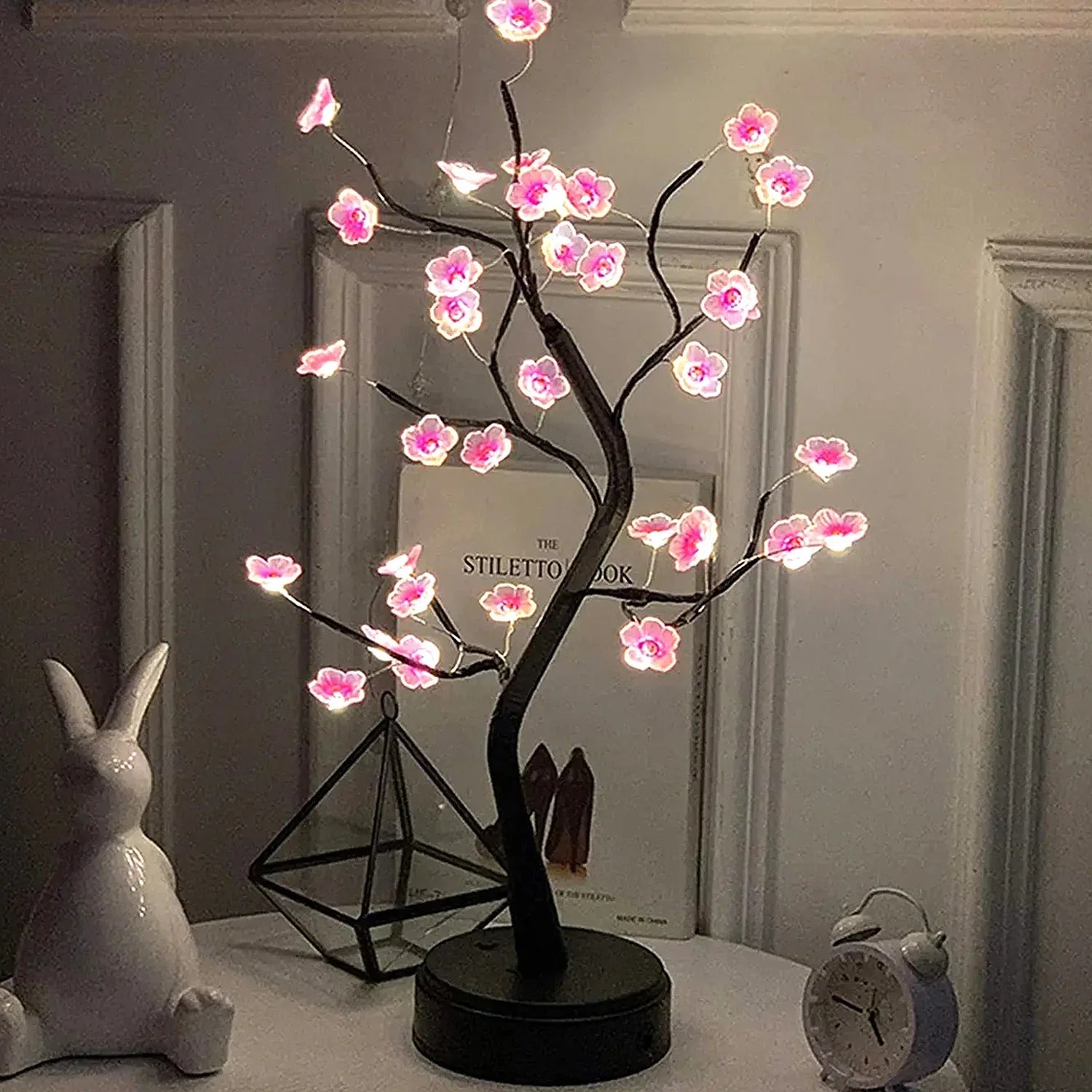 BlossomGlow - Lampada da albero bonsai a LED