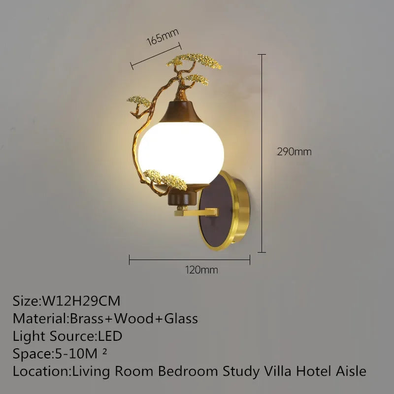 MessingLuxe - Contemporary Wall Lamp